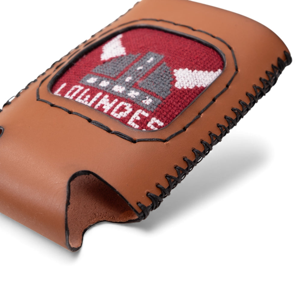 Lowndes Helmet Logo Can Cooler