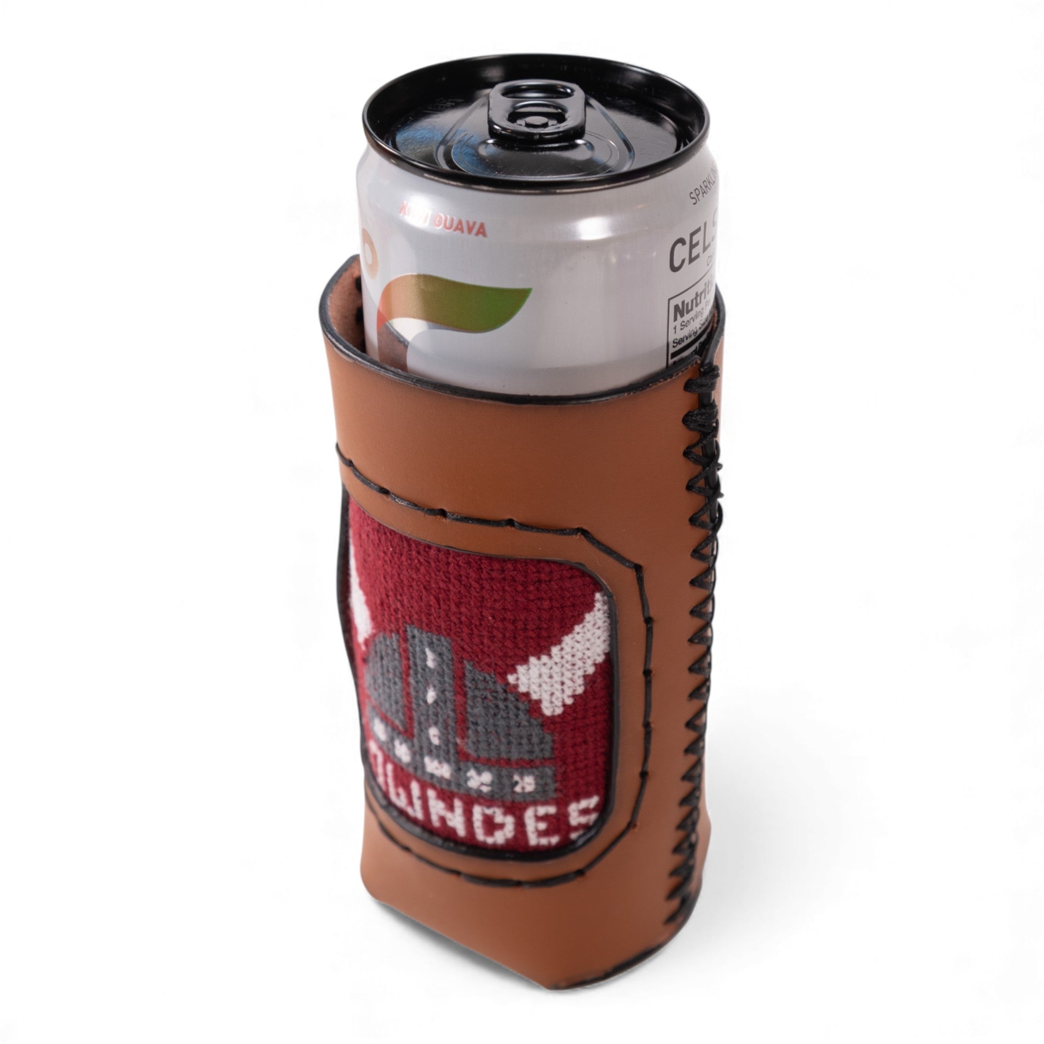 Lowndes Helmet Logo Can Cooler