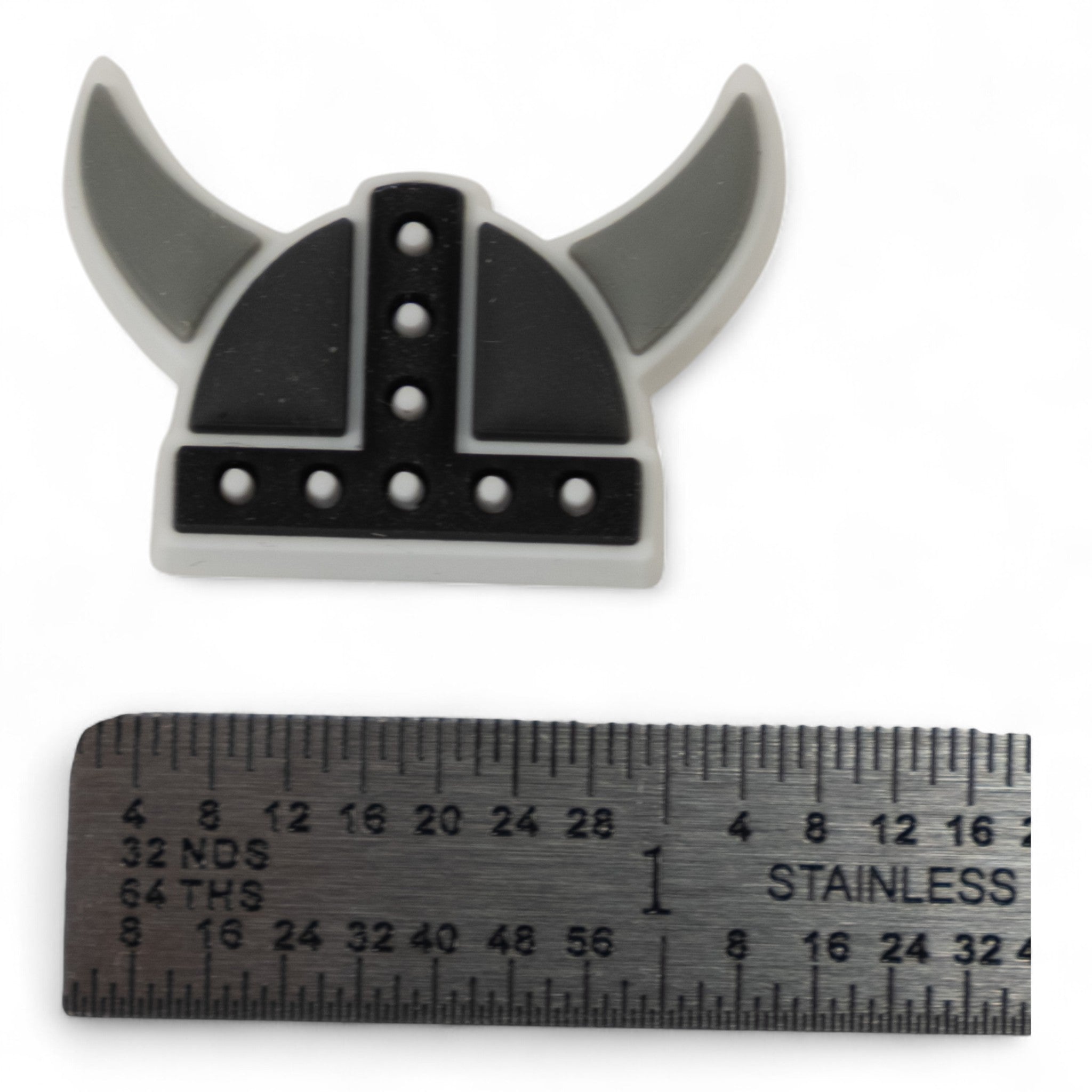 Lowndes County Viking Helmet Shoe Charm