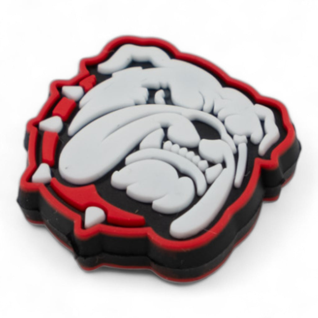 Lanier County Bulldog Focal Bead