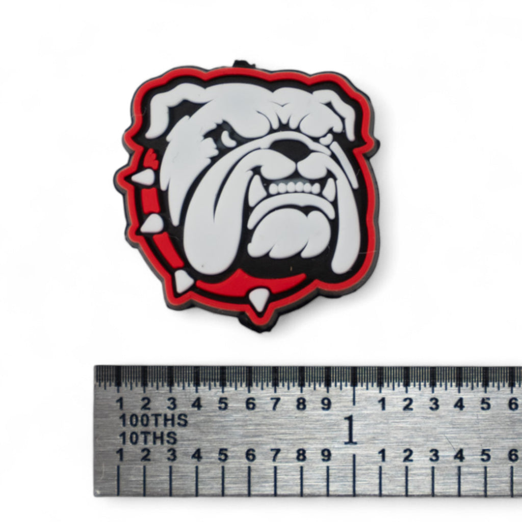 Lanier County Bulldog Focal Bead