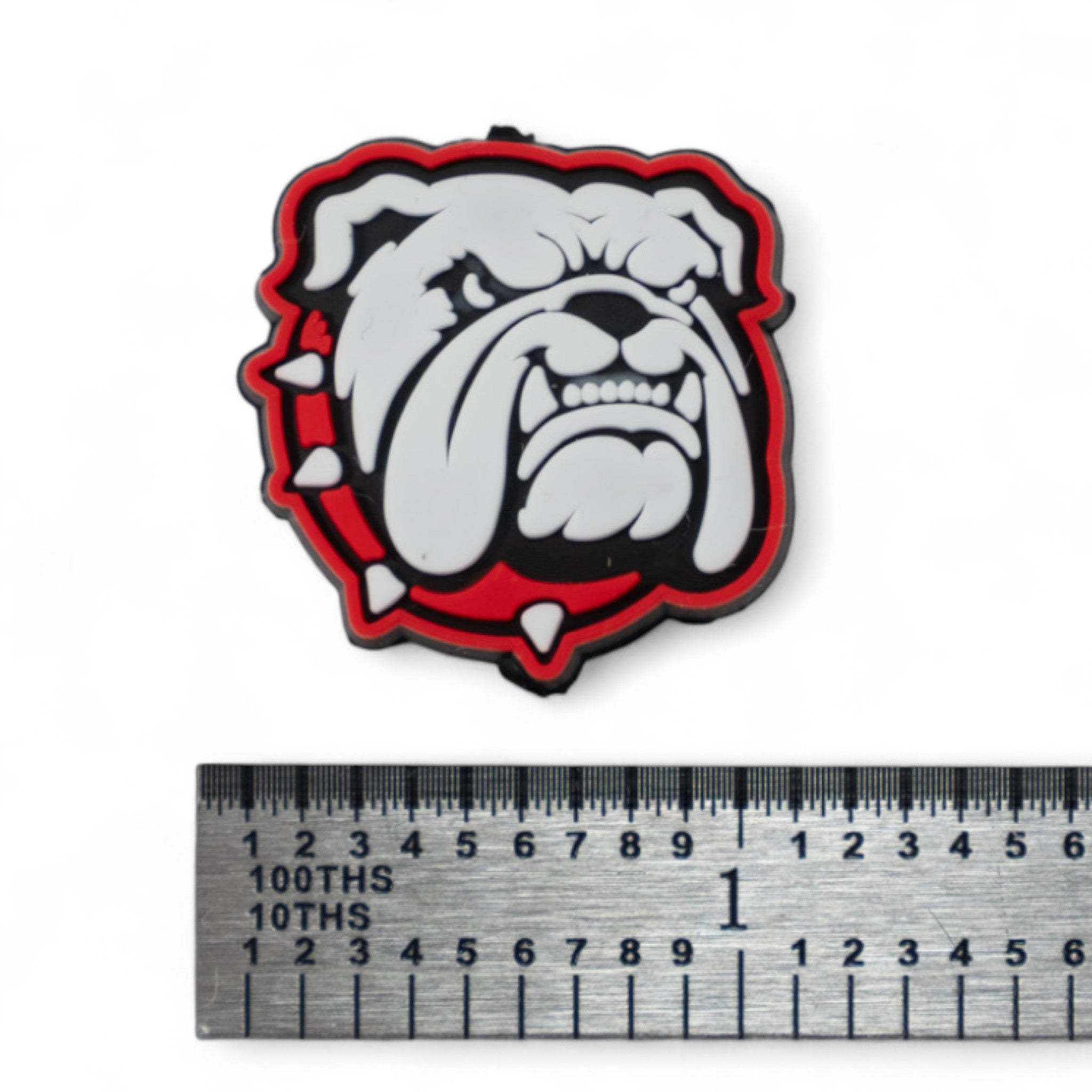 Lanier County Bulldog Focal Bead