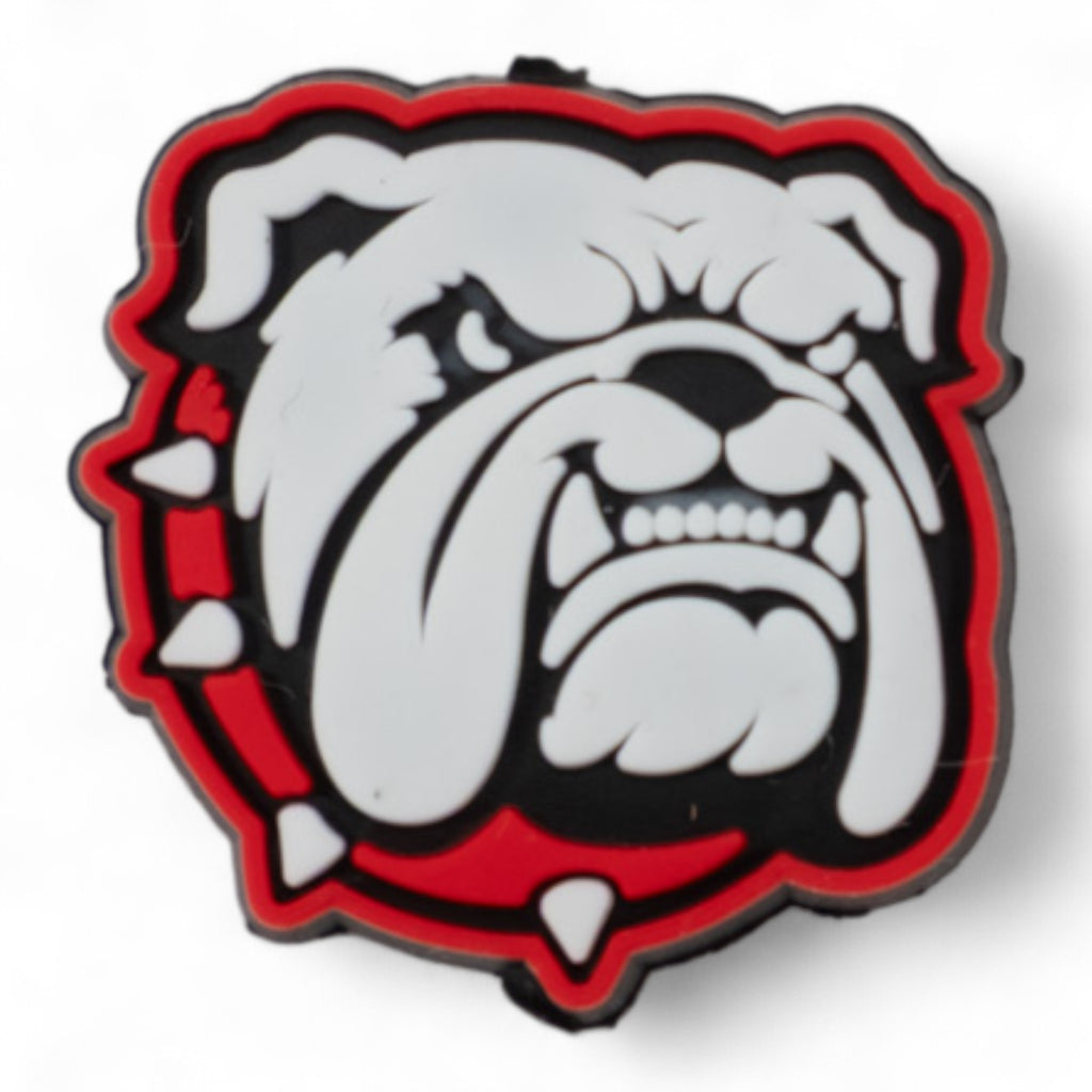 Lanier County Bulldog Focal Bead