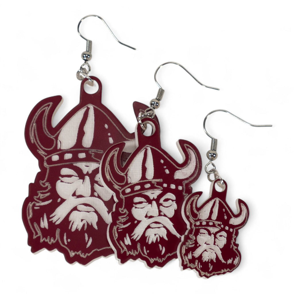 Lowndes County Viking Dangle Earing with French Hook