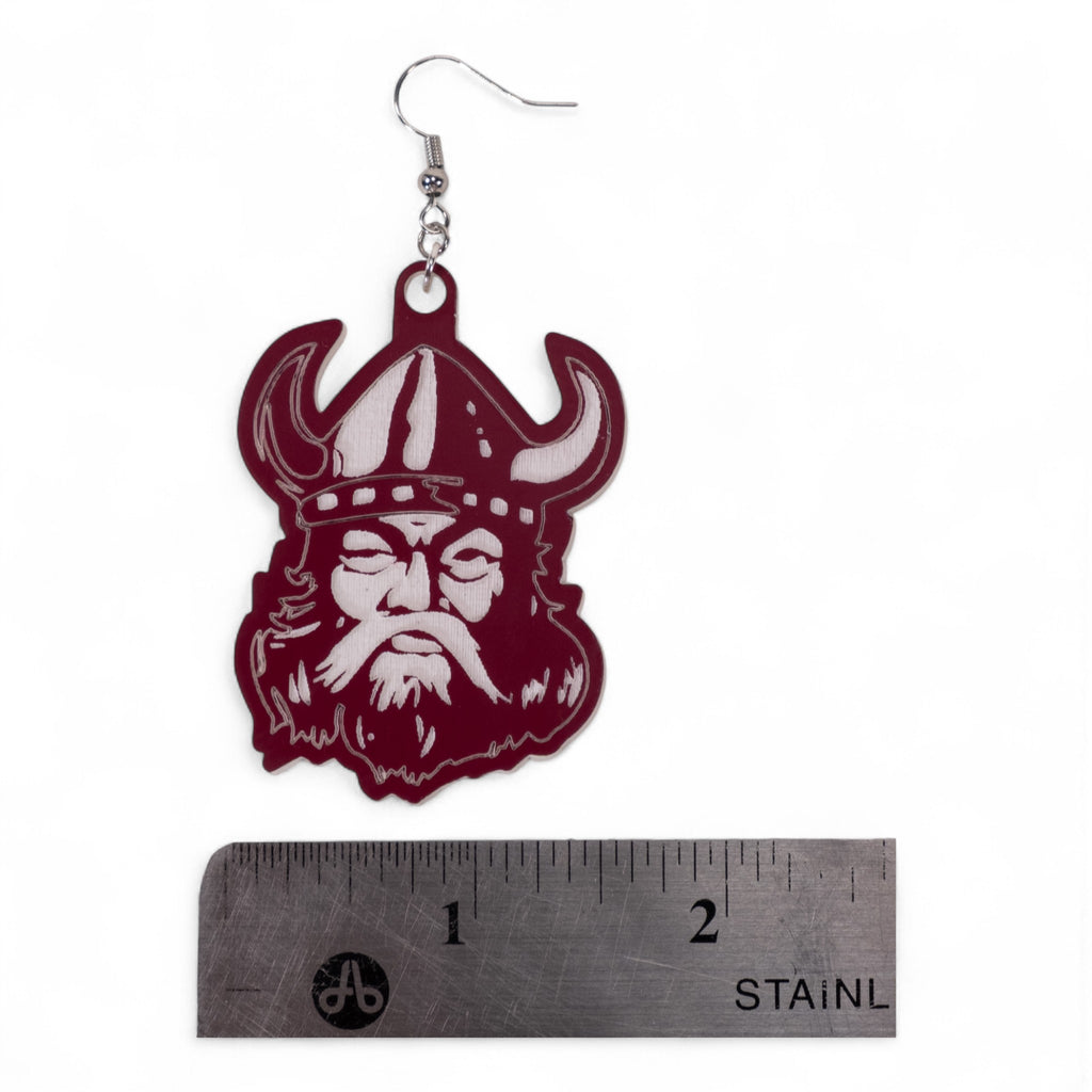 Lowndes County Viking Dangle Earing with French Hook