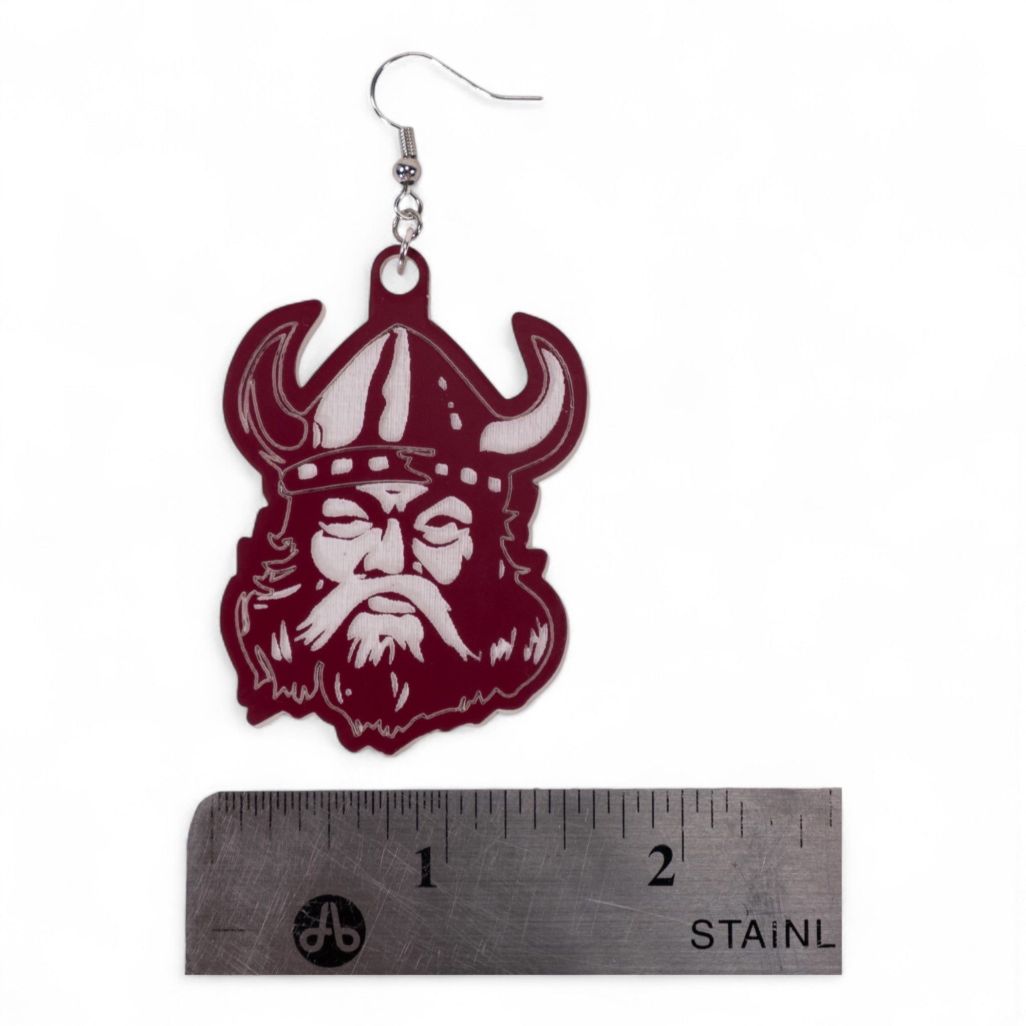 Lowndes County Viking Dangle Earing with French Hook