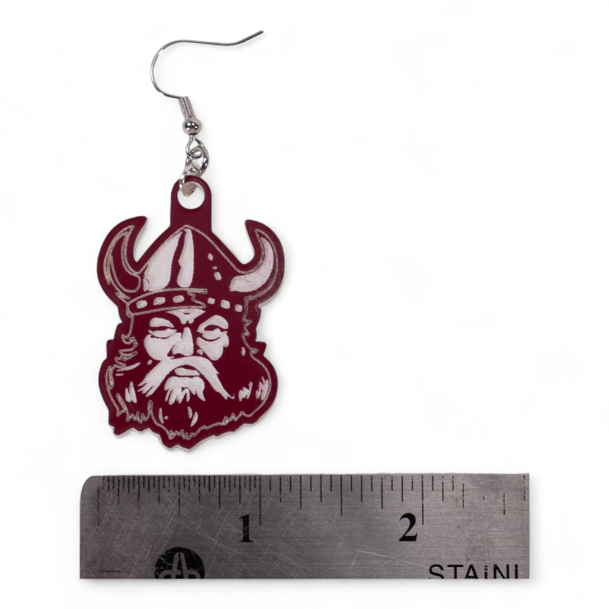 Lowndes County Viking Dangle Earing with French Hook