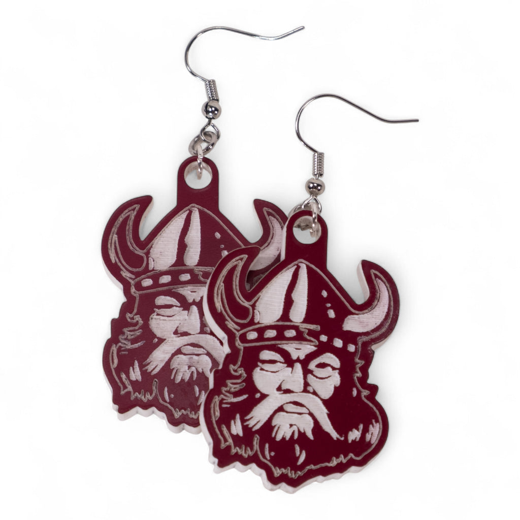 Lowndes County Viking Dangle Earing with French Hook