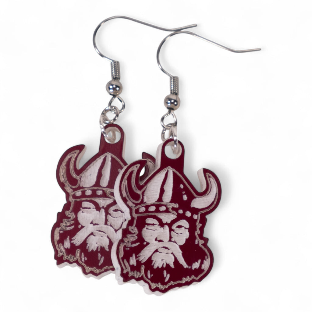 Lowndes County Viking Dangle Earing with French Hook