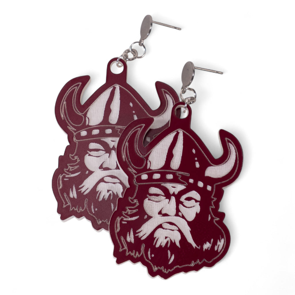 Lowndes County Viking Dangle Earing with Stud