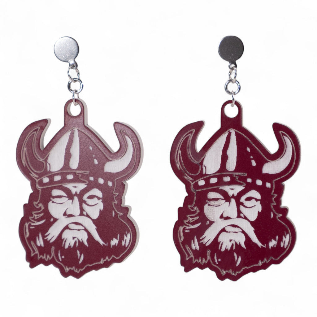 Lowndes County Viking Dangle Earing with Stud