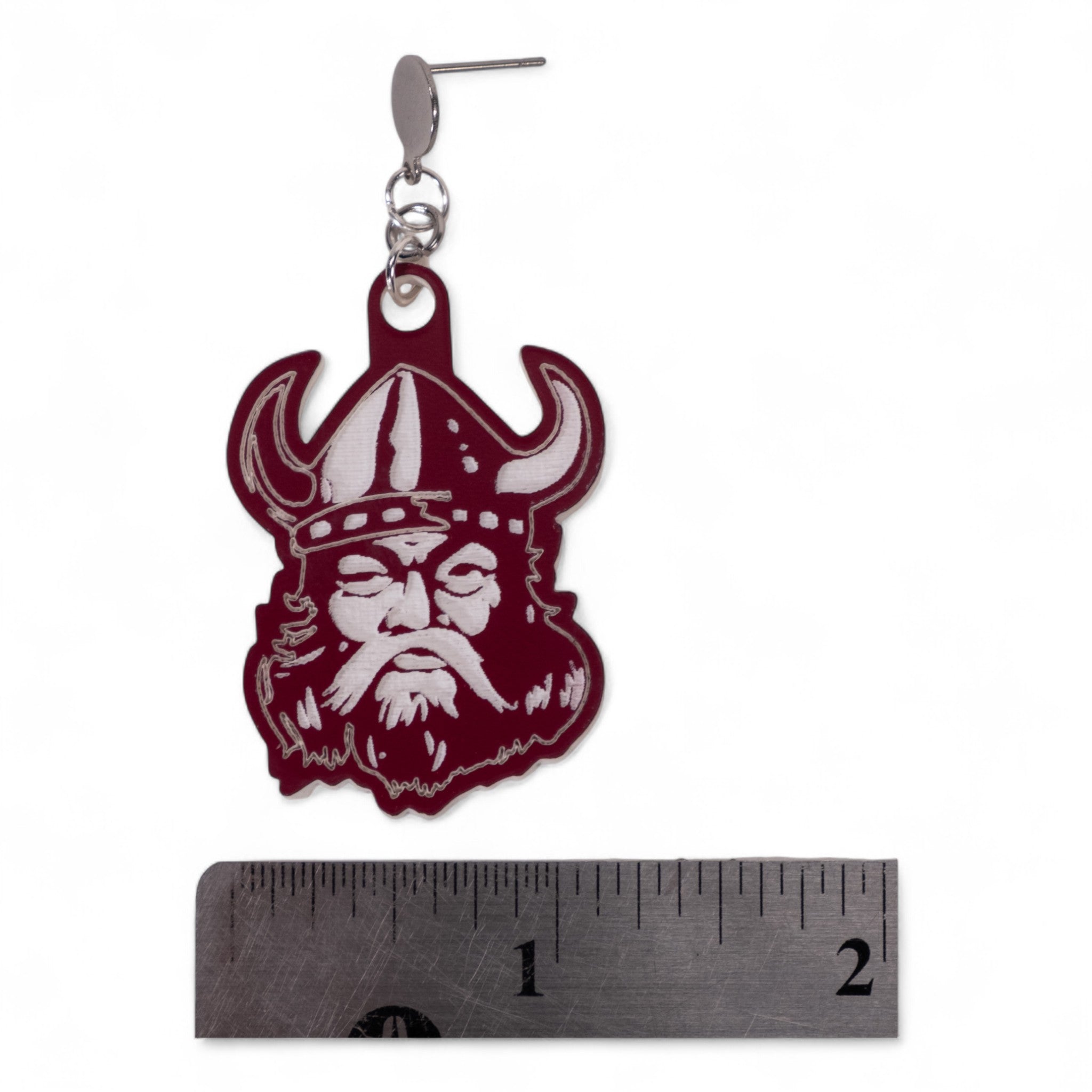 Lowndes County Viking Dangle Earing with Stud