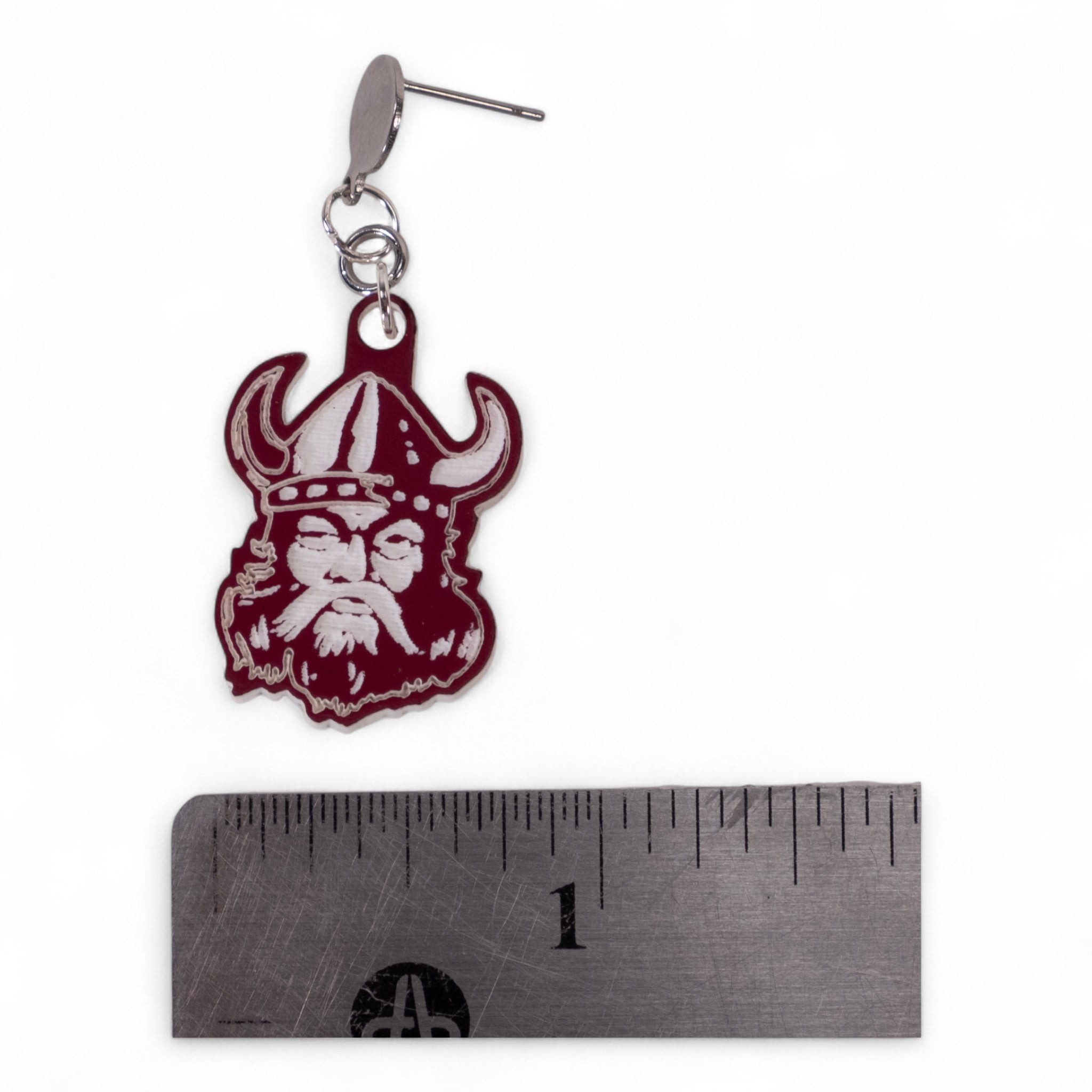 Lowndes County Viking Dangle Earing with Stud