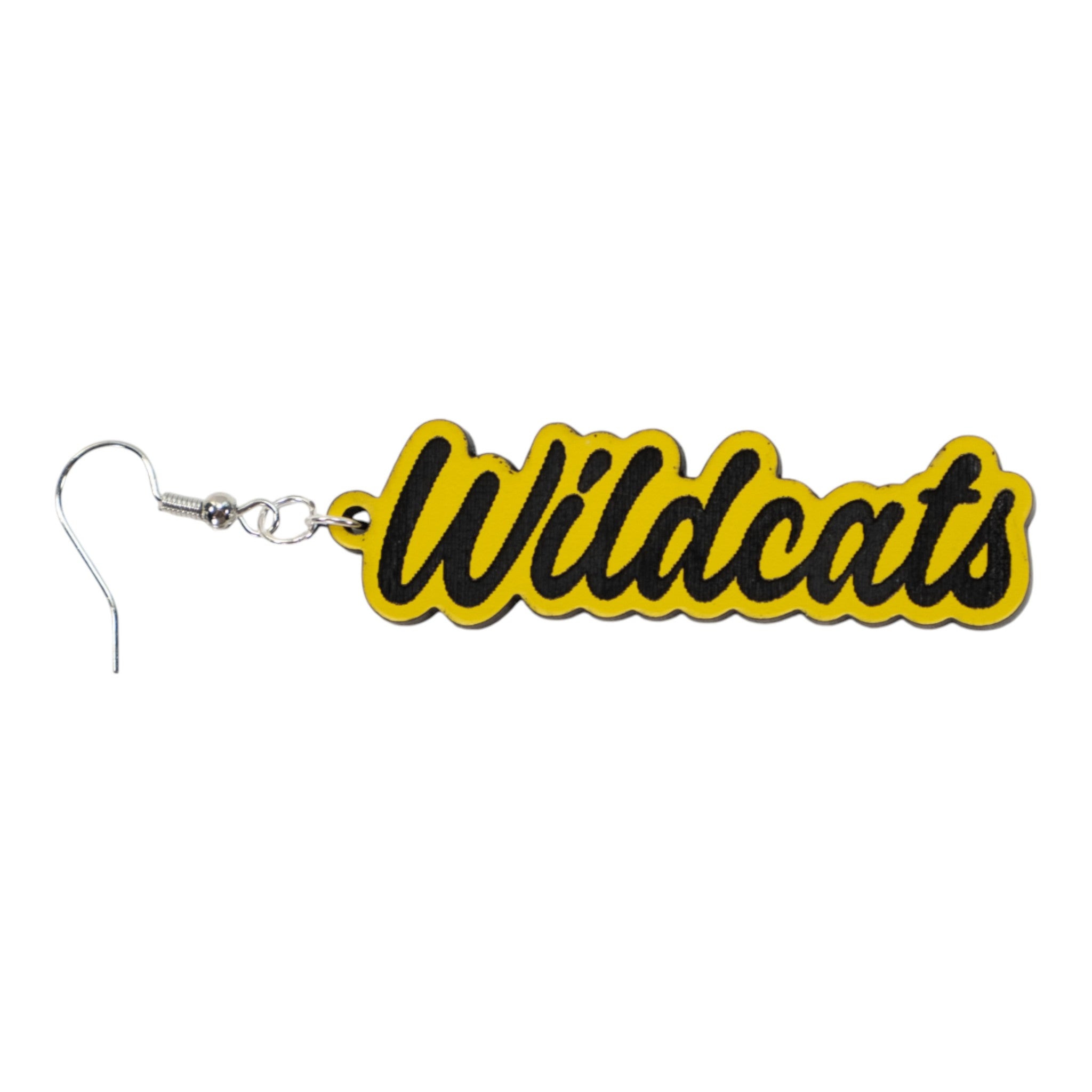 Valdosta Wildcats Script Dangle Earings