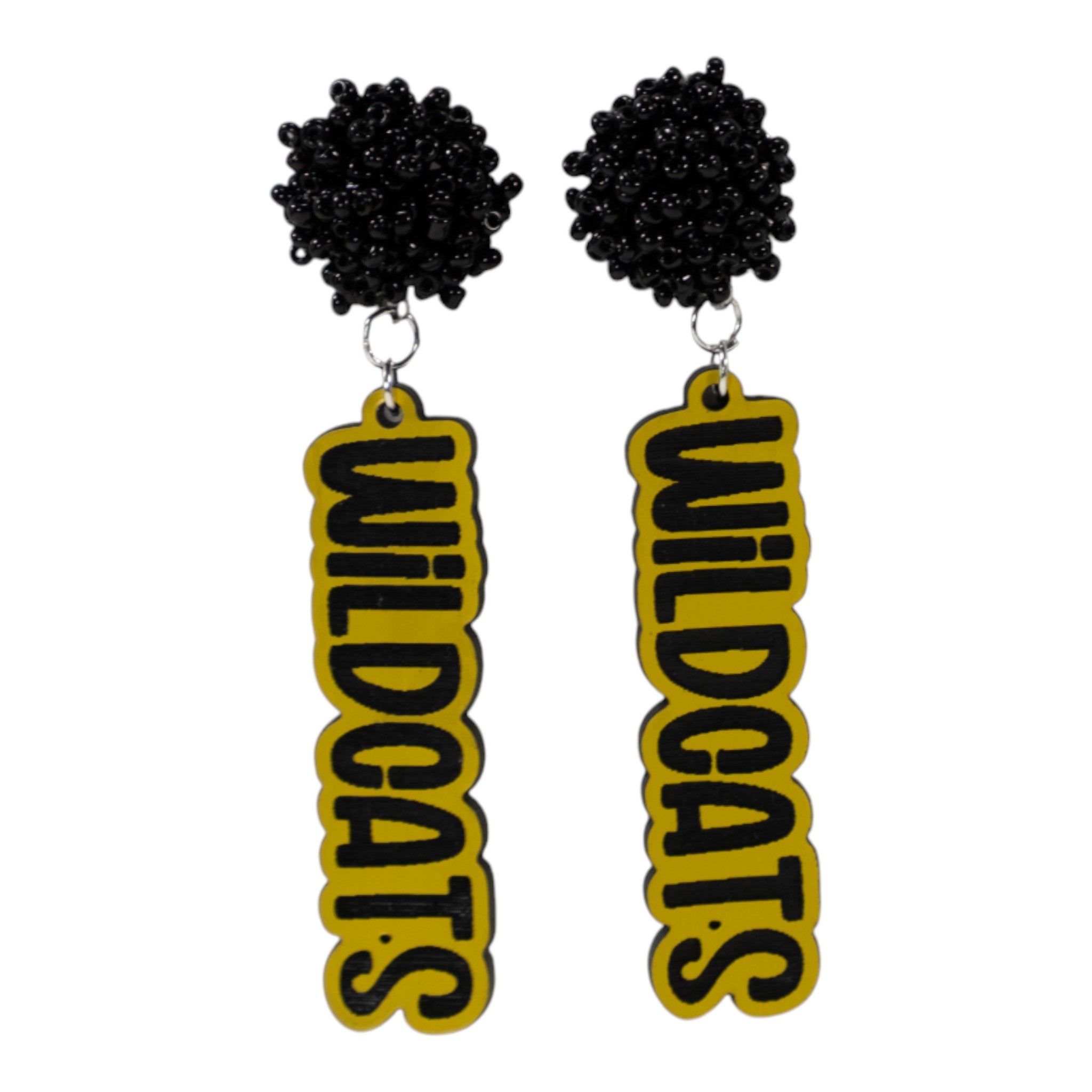 Valdosta Wildcats Text Earings